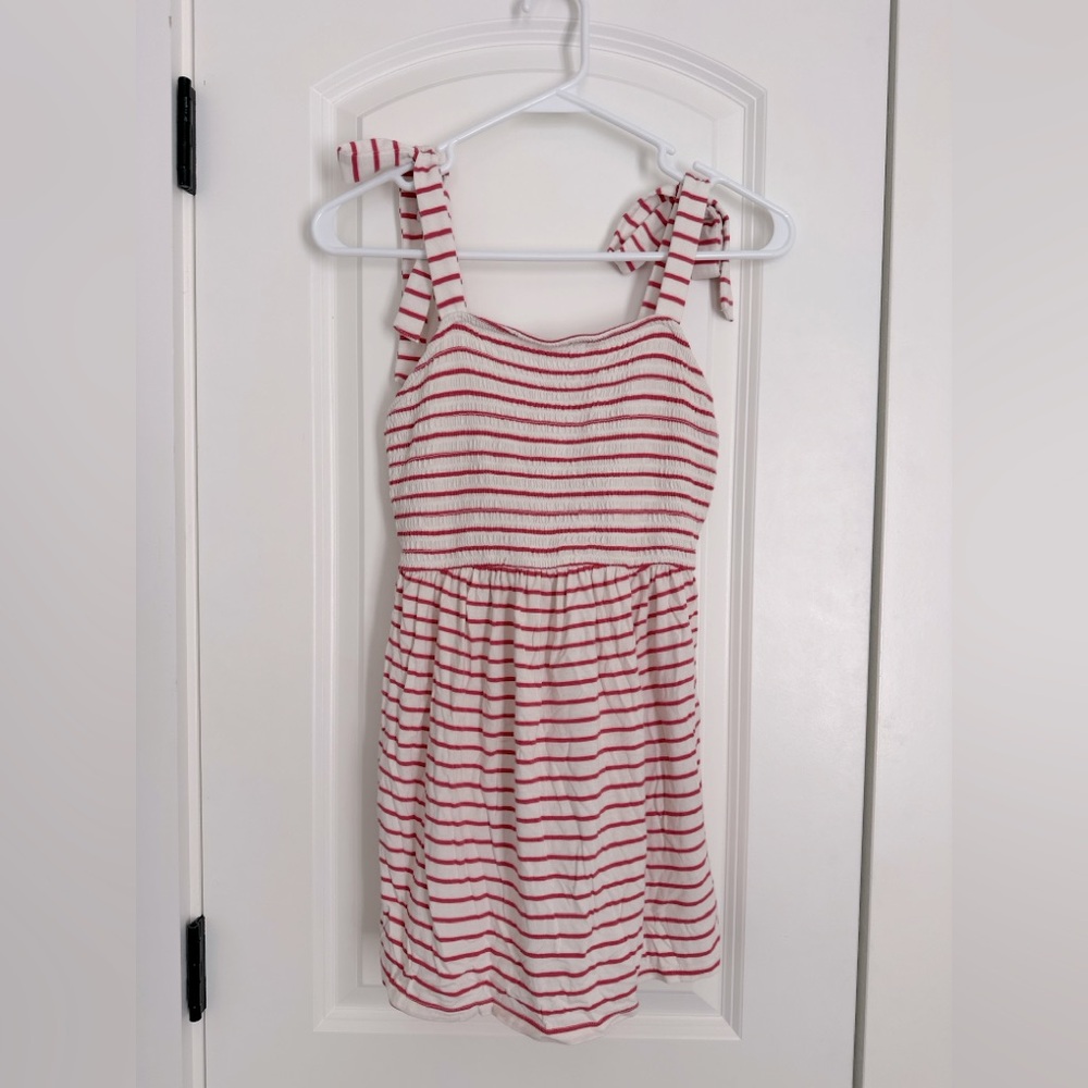 Isabel Maternity by Ingrid & Isabel Red & White Striped Maternity Tank Size XS
